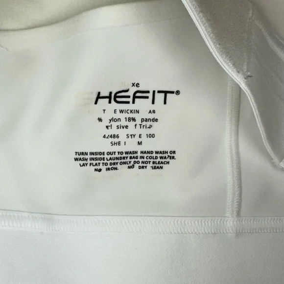 SHEFIT Flex White Zip Adjustable Sports Bra - Picture 3 of 4